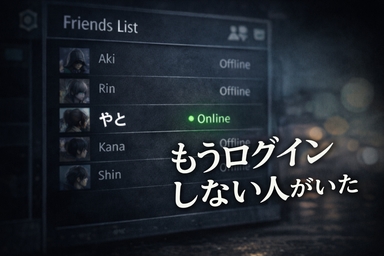 もうログインしない人がいる