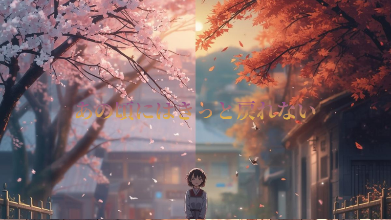 あの頃にはきっと戻れない