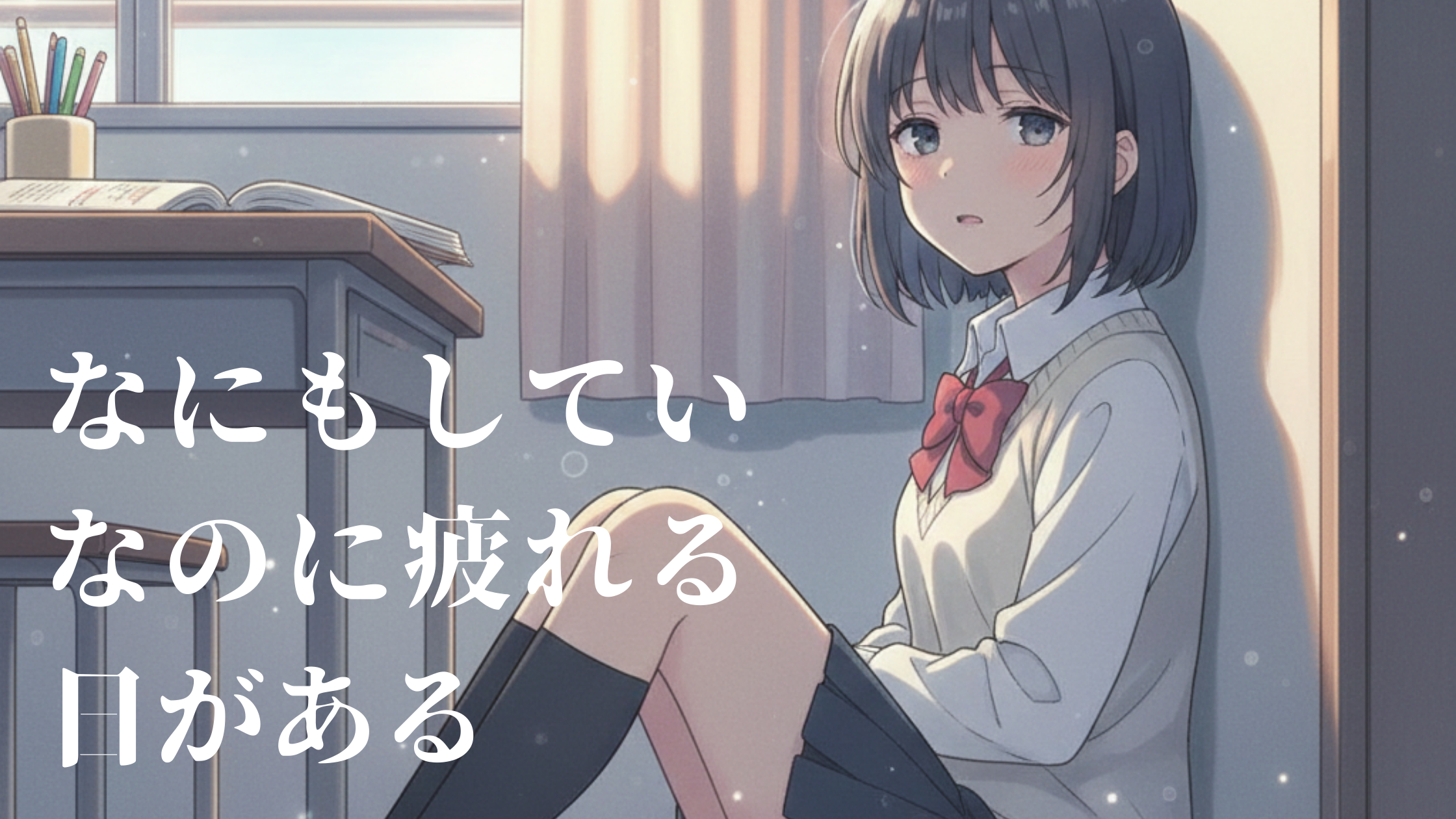 何もしてないのに疲れる日がある