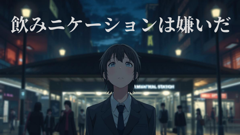 飲みニケーションは嫌いだ